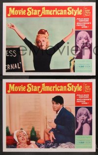 1w233 MOVIE STAR AMERICAN STYLE OR; LSD I HATE YOU 8 LCs 1966 Robert Strauss, faux Marilyn Monroe!