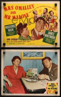 1w235 MRS. O'MALLEY & MR. MALONE 8 LCs 1951 Marjorie Main & Whitmore tickle the nation's funny bone!