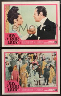 1w605 MY FAIR LADY 4 LCs 1964 Audrey Hepburn, Rex Harrison, George Cukor classic!