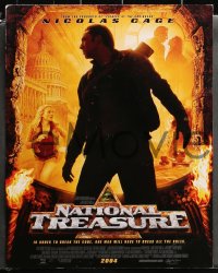 1w237 NATIONAL TREASURE 8 LCs 2004 Nicolas Cage, Diane Kruger, directed by Jon Turteltaub!