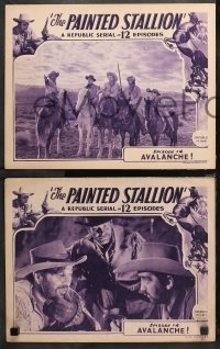 1w611 PAINTED STALLION 4 chapter 4 LCs 1937 Corrigan, Hoot Gibson, Taliaferro, King, Avalanche!