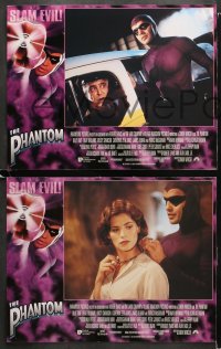 1w422 PHANTOM 7 LCs 1996 Lee Falk, masked hero Billy Zane in the title role, Kristy Swanson!