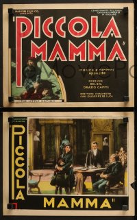 1w264 PICCOLA MAMMA 8 LCs 1932 very obscure Italian silent film with added singing and music!
