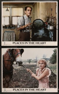 1w265 PLACES IN THE HEART 8 LCs 1984 single mother Sally Field, Lindsay Crouse, John Malkovich!