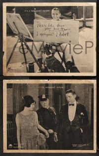 1w534 RENT FREE 5 LCs 1922 artist Wallace Reid & poor pretty Lila Lee live on a mansion rooftop!