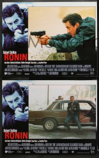 1w288 RONIN 8 LCs 1998 Robert De Niro, Jean Reno, Natascha McElhone, John Frankenheimer