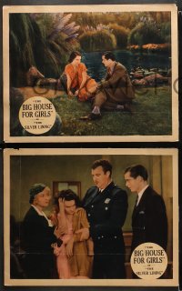 1w768 SILVER LINING 3 LCs 1932 pretty Maureen O'Sullivan with John Warburton & Mary Doran!
