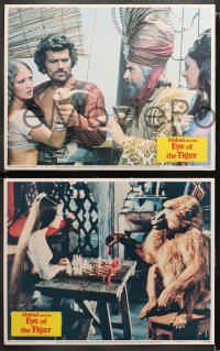1w538 SINBAD & THE EYE OF THE TIGER 5 LCs 1977 Patrick Wayne, Taryn Power, Jane Seymour, fantasy!