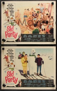 1w773 SKI PARTY 3 LCs 1965 Frankie Avalon, Dwayne Hickman, snow a go-go!