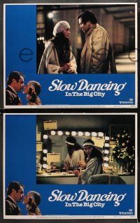1w304 SLOW DANCING IN THE BIG CITY 8 LCs 1978 Paul Sorvino & sexy Anne Ditchburn!