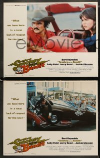 1w630 SMOKEY & THE BANDIT 4 LCs 1977 Burt Reynolds, Sally Field & Jackie Gleason!