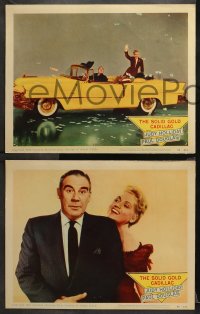 1w775 SOLID GOLD CADILLAC 3 LCs 1956 great images of gorgeous Judy Holliday, Paul Douglas!