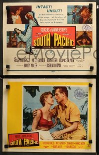 1w310 SOUTH PACIFIC 8 LCs 1959 great images of Mitzi Gaynor, John Kerr, Rodgers & Hammerstein!