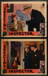 1w430 SPECIAL INSPECTOR 7 LCs 1938 hitchhiker Rita Hayworth & undercover customs agent, ultra-rare!