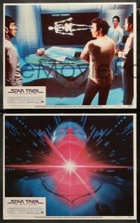1w316 STAR TREK 8 LCs 1979 William Shatner, Leonard Nimoy, DeForest Kelly, Collins & Khambatta