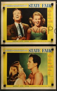 1w432 STATE FAIR 7 LCs 1962 Pat Boone, Ann-Margret, Pamela Tiffin, Rodgers & Hammerstein musical!