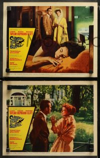 1w784 SUDDENLY, LAST SUMMER 3 LCs 1960 Katherine Hepburn, Liz Taylor, Clift, Tennessee Williams!