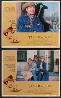 1w340 TENDER MERCIES 8 LCs 1983 Bruce Beresford, Best Actor Robert Duvall & Tess Harper!