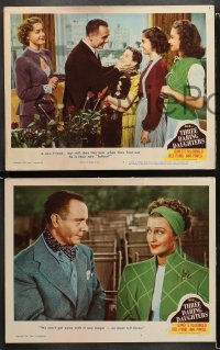 1w487 THREE DARING DAUGHTERS 6 LCs 1948 Jeanette MacDonald, Jane Powell, Jose Iturbi, MGM musical!