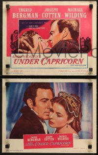 1w361 UNDER CAPRICORN 8 LCs 1949 Ingrid Bergman & Joseph Cotten, directed by Alfred Hitchcock!