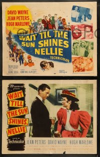 1w376 WAIT 'TIL THE SUN SHINES, NELLIE 8 LCs 1952 David Wayne, Jean Peters, Hugh Marlowe, musical!