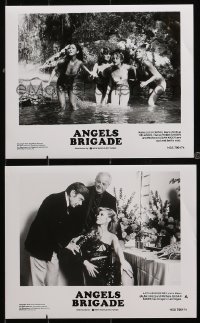 1x913 ANGELS BRIGADE 2 8x10 stills 1979 Sylvia Anderson, Lieu Chinh, Jack Palance!
