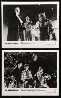 1x952 MONSTER SQUAD 2 8x10 stills 1987 great images of Dracula, Frankenstein, Wolfman & the Mummy!