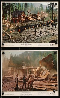 1x108 PAINT YOUR WAGON 2 color 8x10 stills 1969 Clint Eastwood, great images of sets!