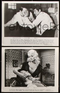 1x481 4 FOR TEXAS 9 8x10 stills 1964 Frank Sinatra, sexy Ursula Andress, Victor Buono!