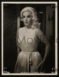 1x916 BLONDE FROM BUENOS AIRES 2 from 7x9.5 to 7.25x9.5 stills 1961 images of sexy Mamie Van Doren!