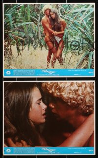 1x021 BLUE LAGOON 8 8x10 mini LCs 1980 sexy young Brooke Shields & Christopher Atkins!