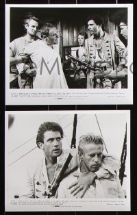 1x531 BOUNTY 8 8x10 stills 1984 Gibson, Anthony Hopkins, Liam Neeson, Mutiny on the Bounty!