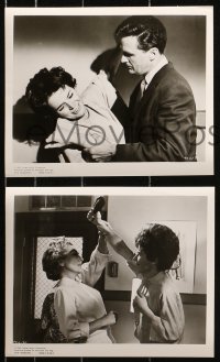 1x375 CARETAKERS 12 8x10 stills 1963 Robert Stack, Polly Bergen & Joan Crawford in a mental hospital!