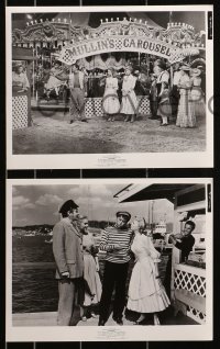 1x783 CAROUSEL 4 8x10 stills 1956 Shirley Jones, MacRae, Rodgers & Hammerstein musical!