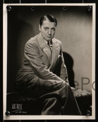 1x786 CLIVE BROOK 4 8x10 stills 1933 great close-up portraits of the star in suit for Cavalcade!