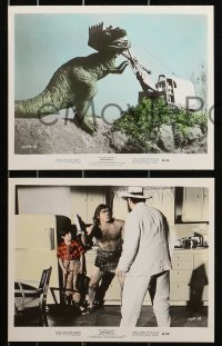 1x009 DINOSAURUS 10 color 8x10 stills 1960 Ward Ramsey, great images of wacky caveman & more!
