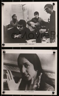 1x855 DON'T LOOK BACK 3 8x10 stills 1967 D.A. Pennebaker, cool image of Bob Dylan and more!