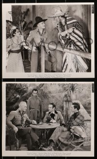1x856 DOOMED CARAVAN 3 8x10 stills 1941 William Boyd as Hopalong Cassidy, Minna Gombell!