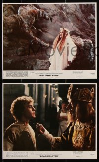 1x083 DRAGONSLAYER 4 8x10 mini LCs 1981 cool images of Peter MacNicol & Caitlin Clarke!