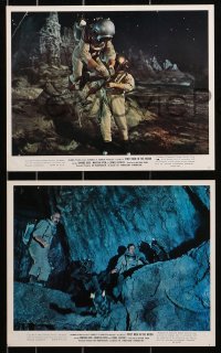 1x010 FIRST MEN IN THE MOON 10 color 8x10 stills 1964 Ray Harryhausen special effects, H.G. Wells!