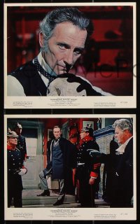 1x098 FRANKENSTEIN CREATED WOMAN 3 color 8x10 stills 1967 1 w/ c/u of Peter Cushing holding skull!