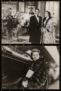 1x454 INDISCREET 10 7x9.5 stills 1958 Cary Grant & Ingrid Bergman, three with sets, Stanley Donen!