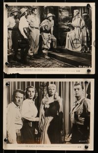 1x876 JUNGLE MOON MEN 3 8x10 stills 1955 Johnny Weissmuller as himself with Byron & Kimba the chimp!