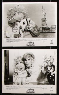 1x464 MUPPETS TAKE MANHATTAN 10 8x10 stills 1984 Jim Henson & Frank Oz, Miss Piggy & Kermit!