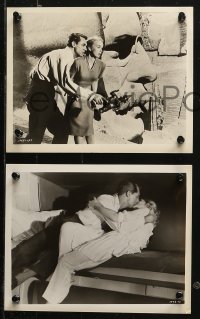 1x685 NORTH BY NORTHWEST 6 8x10 stills 1959 w/ Cary Grant & Saint on Mt. Rushmore, Hitchcock!