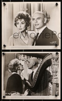 1x687 ONCE MORE WITH FEELING 6 8x10 stills 1960 Yul Brynner & Kay Kendall, Stanley Donen!