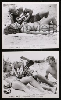 1x469 OUT OF IT 10 8x10 stills 1971 young Jon Voight, Barry Gordon, sexy beach babes & football!