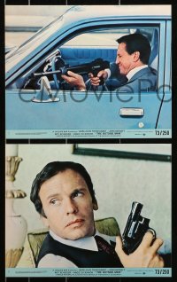 1x058 OUTSIDE MAN 7 8x10 mini LCs 1973 Jean-Louis Trintignant, Roy Scheider, sexy Angie Dickinson!