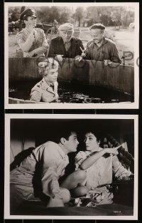 1x892 PERFECT FURLOUGH 3 8x10 stills 1958 great images of Tony Curtis & Janet Leigh!