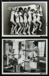 1x233 PRETTY MAIDS ALL IN A ROW 22 8x10 stills 1971 Rock Hudson seduces cheerleaders!